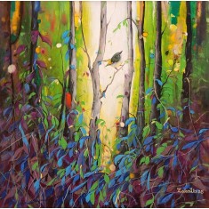 Zohaib Rind, 24 x 24 Inch, Acrylic on Canvas, Landscape Painting, AC-ZR-347